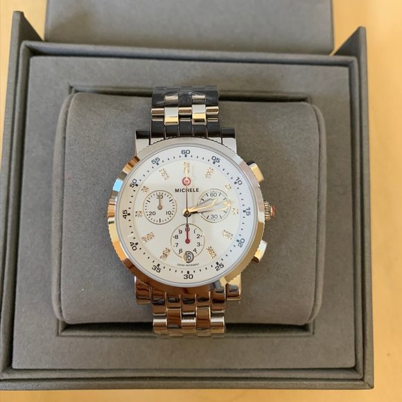 NWT MICHELE Sport Sail  Watch MWW01C000137 main image 6